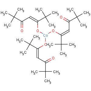 CAS No:14877-41-9 Tris(2,2,6,6-tetramethyl-3,5-heptanedionato)cobalt (III)