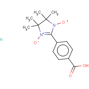 CAS No:148819-94-7 1H-Imidazol-1-yloxy,2-(4-carboxyphenyl)-4,5-dihydro-4,4,5,5-tetramethyl-, 3-oxide, potassium salt(1:1)