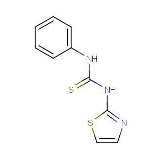 CAS No:14901-16-7 1-phenyl-3-(1,3-thiazol-2-yl)thiourea