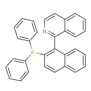 CAS No:149341-33-3 (1-isoquinolin-1-ylnaphthalen-2-yl)-diphenylphosphane