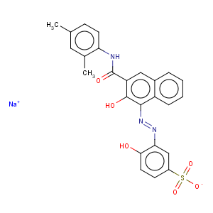 CAS No:14936-97-1 sodium 3-[[3-[[(2,4-dimethylphenyl)amino]carbonyl]-2-hydroxy-1-naphthyl]azo]-4-hydroxybenzenesulphonate