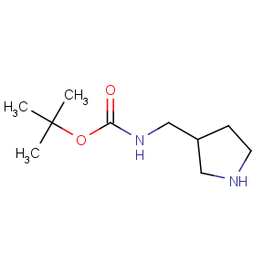 CAS No:149366-79-0 tert-butyl N-(pyrrolidin-3-ylmethyl)carbamate