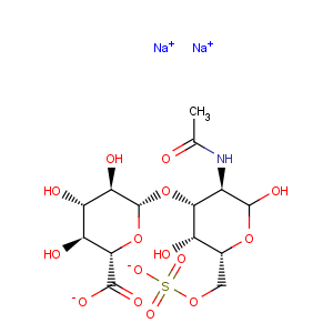 CAS No:149458-08-2 D-Galactose,2-(acetylamino)-2-deoxy-3-O-b-D-glucopyranuronosyl-, 6-(hydrogen sulfate), disodium salt (9CI)