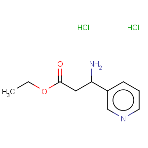 CAS No:149498-96-4 3-Pyridinepropanoicacid, b-amino-, ethyl ester,hydrochloride (1:2)