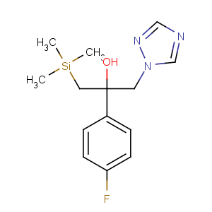 CAS No:149508-90-7 2-(4-fluorophenyl)-1-(1,2,4-triazol-1-yl)-3-trimethylsilylpropan-2-ol