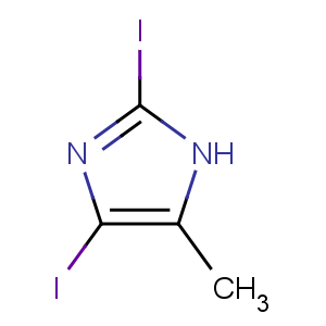 CAS No:149510-85-0 2,4-diiodo-5-methyl-1H-imidazole
