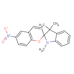 CAS No:1498-88-0 1',3',3'-trimethyl-6-nitrospiro[chromene-2,2'-indole]