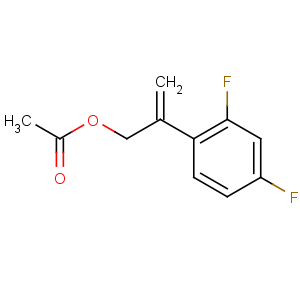 CAS No:149809-34-7 2-(2,4-difluorophenyl)prop-2-enyl acetate