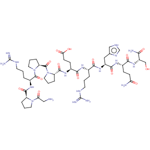 CAS No:149836-35-1 L-Serinamide,glycyl-L-prolyl-L-arginyl-L-prolyl-L-prolyl-L-a-glutamyl-L-arginyl-L-histidyl-L-glutaminyl- (9CI)