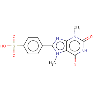 CAS No:149981-20-4 Benzenesulfonic acid,4-(2,3,6,7-tetrahydro-3,7-dimethyl-2,6-dioxo-1H-purin-8-yl)-