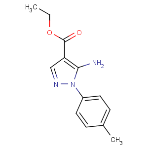 CAS No:15001-11-3 ethyl 5-amino-1-(4-methylphenyl)pyrazole-4-carboxylate