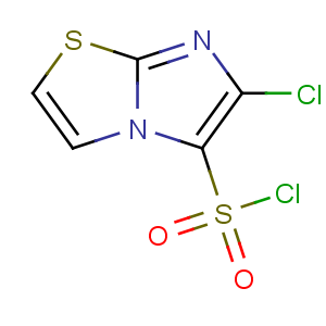 CAS No:150020-64-7 6-chloroimidazo[2,1-b][1,3]thiazole-5-sulfonyl chloride