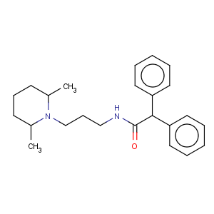 CAS No:150034-24-5 Benzeneacetamide,N-[3-(2,6-dimethyl-1-piperidinyl)propyl]-a-phenyl-