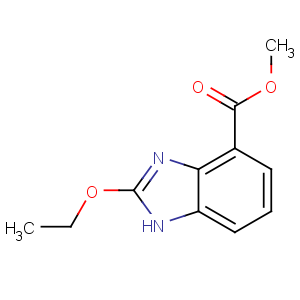 CAS No:150058-27-8 methyl 2-ethoxy-1H-benzimidazole-4-carboxylate