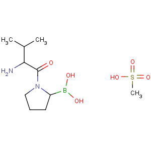 CAS No:150080-09-4 [(2R)-1-[(2S)-2-amino-3-methylbutanoyl]pyrrolidin-2-yl]boronic<br />acid