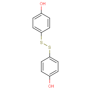 CAS No:15015-57-3 4-[(4-hydroxyphenyl)disulfanyl]phenol