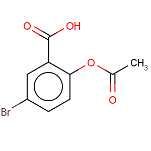 CAS No:1503-53-3 Benzoic acid,2-(acetyloxy)-5-bromo-