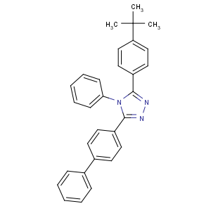 CAS No:150405-69-9 3-(4-tert-butylphenyl)-4-phenyl-5-(4-phenylphenyl)-1,2,4-triazole