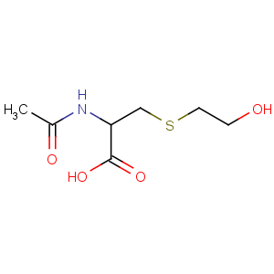 CAS No:15060-26-1 (2R)-2-acetamido-3-(2-hydroxyethylsulfanyl)propanoic acid