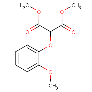 CAS No:150726-89-9 dimethyl 2-(2-methoxyphenoxy)propanedioate