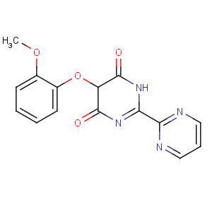 CAS No:150728-12-4 5-(2-methoxyphenoxy)-2-pyrimidin-2-yl-1H-pyrimidine-4,6-dione
