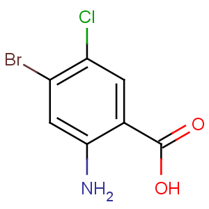 CAS No:150812-32-1 2-amino-4-bromo-5-chlorobenzoic acid