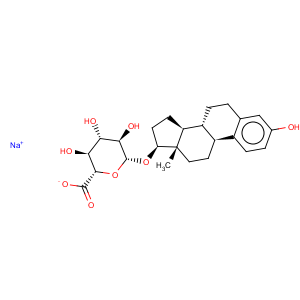 CAS No:15087-02-2 b-D-Glucopyranosiduronic acid, (17b)-3-hydroxyestra-1,3,5(10)-trien-17-yl,sodium salt (1:1)