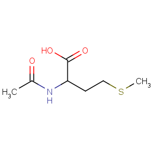 CAS No:1509-92-8 (2R)-2-acetamido-4-methylsulfanylbutanoic acid