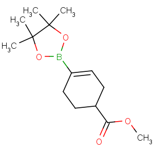 CAS No:151075-20-6 4-(4,4,5,5-tetramethyl-1,3,2-dioxaborolan-2-yl)-3-cyclohexene-1-carboxylic acid methyl ester