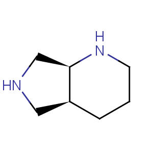 CAS No:151213-40-0 1H-Pyrrolo[3,4-beta]pyridine,octahydro-, (4alphaS,7alphaS)-