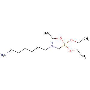 CAS No:15129-36-9 1,6-Hexanediamine,N1-[(triethoxysilyl)methyl]-