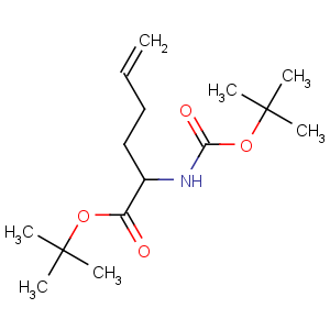 CAS No:151294-93-8 tert-butyl 2-[(2-methylpropan-2-yl)oxycarbonylamino]hex-5-enoate