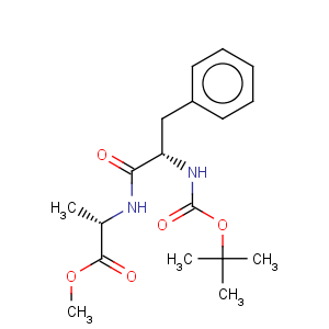 CAS No:15136-29-5 L-Alanine,N-[(1,1-dimethylethoxy)carbonyl]-L-phenylalanyl-, methyl ester