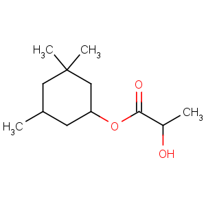 CAS No:15145-14-9 Propanoic acid,2-hydroxy-, 3,3,5-trimethylcyclohexyl ester
