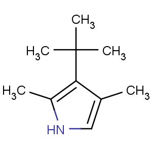CAS No:151464-91-4 3-tert-butyl-2,4-dimethyl-1H-pyrrole