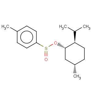 CAS No:1517-82-4 Benzenesulfinic acid,4-methyl-, (1R,2S,5R)-5-methyl-2-(1-methylethyl)cyclohexyl ester, [S(S)]-