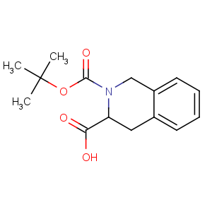 CAS No:151838-62-9 2-[(2-methylpropan-2-yl)oxycarbonyl]-3,<br />4-dihydro-1H-isoquinoline-3-carboxylic acid