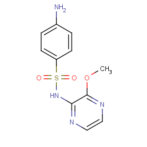CAS No:152-47-6 4-amino-N-(3-methoxypyrazin-2-yl)benzenesulfonamide
