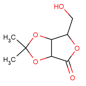 CAS No:152006-17-2 (3aR,6S,6aR)-6-(hydroxymethyl)-2,2-dimethyl-6,6a-dihydro-3aH-furo[3,<br />4-d][1,3]dioxol-4-one