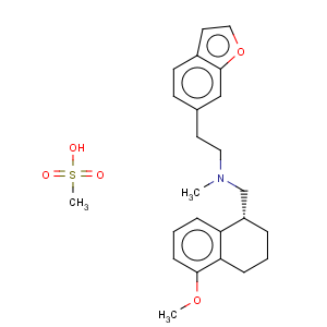 CAS No:152148-63-5 6-Benzofuranethanamine,N-methyl-N-[[(1R)-1,2,3,4-tetrahydro-5-methoxy-1-naphthalenyl]methyl]-