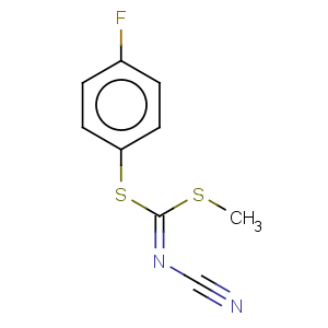 CAS No:152382-02-0 Carbonimidodithioicacid, cyano-, 4-fluorophenyl methyl ester (9CI)