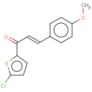 CAS No:152432-23-0 2-Propen-1-one,1-(5-chloro-2-thienyl)-3-(4-methoxyphenyl)-