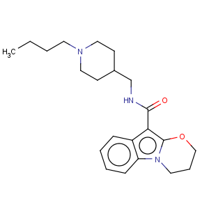 CAS No:152811-62-6 2H-[1,3]Oxazino[3,2-a]indole-10-carboxamide,N-[(1-butyl-4-piperidinyl)methyl]-3,4-dihydro-