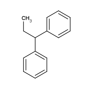 CAS No:1530-03-6 1-phenylpropylbenzene