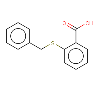 CAS No:1531-80-2 Benzoic acid,2-[(phenylmethyl)thio]-