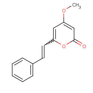 CAS No:15345-89-8 4-methoxy-6-[(E)-2-phenylethenyl]pyran-2-one