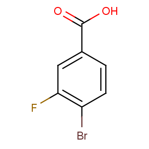 CAS No:153556-42-4 4-bromo-3-fluorobenzoic acid