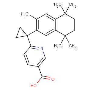 CAS No:153559-76-3 6-[1-(3,5,5,8,8-pentamethyl-6,<br />7-dihydronaphthalen-2-yl)cyclopropyl]pyridine-3-carboxylic acid