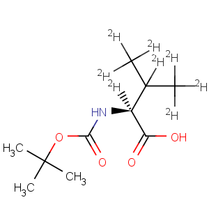 CAS No:153568-33-3 L-Valine-2,3,4,4,4,4',4',4'-d8,N-[(1,1-dimethylethoxy)carbonyl]- (9CI)