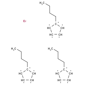 CAS No:153608-51-6 Erbium,tris[(1,2,3,4,5-h)-1-butyl-2,4-cyclopentadien-1-yl]-